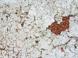 Background texture design of an old colored  dirty stone wall