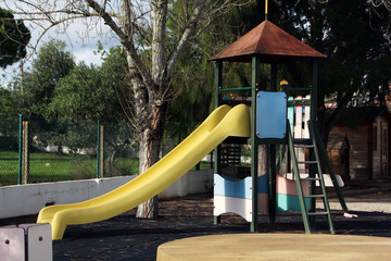 children's playground slide