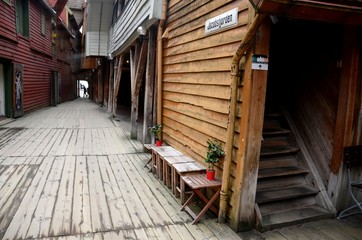 Bergen : Quartier Brygge (Norvège)