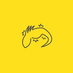 vector illustration of an snake