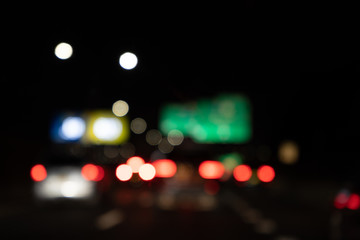 Traffic bokeh 