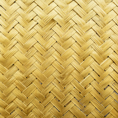 Bamboo Weave Basket texture and background.