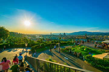 piazzale michelangelo in florence italy