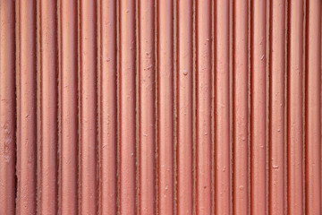 Wavy corrugated metal sheet