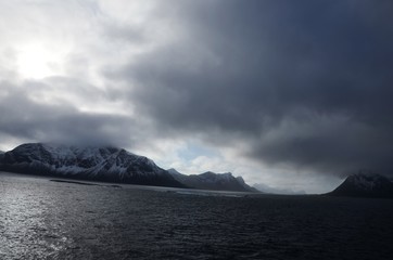 Passage du cercle polaire arctique à bord de l’Express Côtier (Norvège)