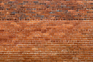 vintage old red brick manor garden wall