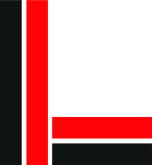 Abstract letter M  logo design. Minimal emblem design template. 