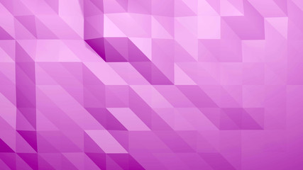 Fototapeta premium abstract pink shape color background on 3d render polygon.