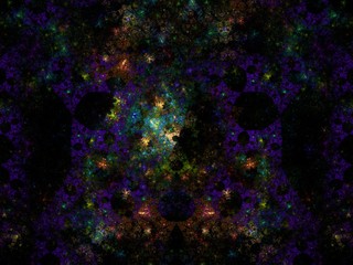 紫の壁紙　抽象な背景