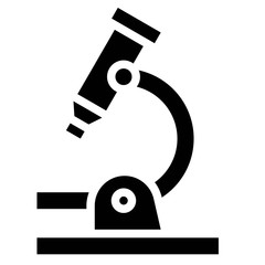 Virus or Bacteria vector illustration, solid style icon