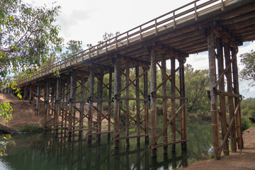 Sue's Bridge over the Blackwood River, Western Australia