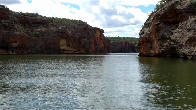 Canyon of the San Francisco river, Sergipe, Brazil