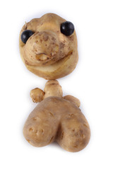 Funny potato man