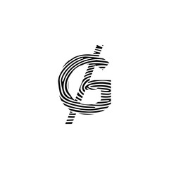 Guarani Icon. Guarani Vector Symbol. Paraguay Currency graphic symbol. Paraguay money symbol illustration. Fingerprint concept Paraguay vector illustration icon and symbol, PYG.