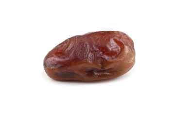 Date fruit isolated on white