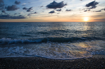 Fototapeta na wymiar Black Sea Beach
