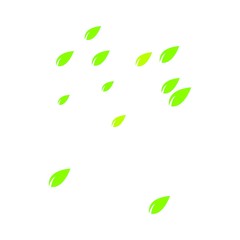 leaf background logo