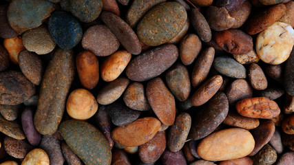 Fototapeta na wymiar stone background. pebbles on the beach