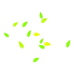 leaf background logo