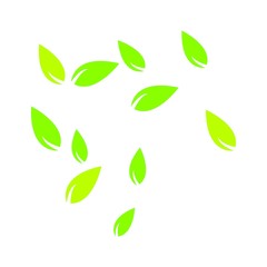 leaf background logo