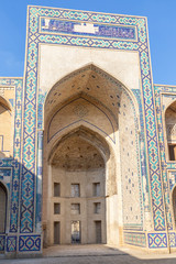 Fototapeta na wymiar Labi Hovuz architectural complex, Bukhara city, Uzbekistan