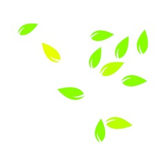 leaf background logo
