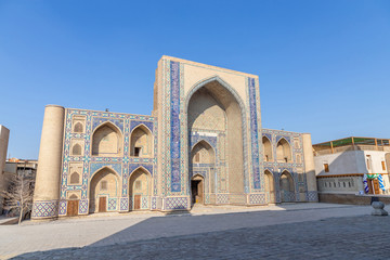 Fototapeta na wymiar Ulugbek madrasa, Bukhara city, Uzbekistan