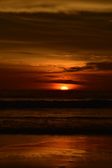 Obraz premium sunset over the sea