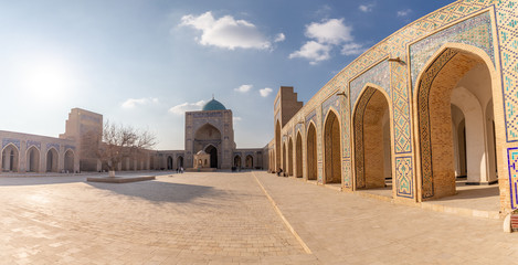 Fototapeta premium Kalyan mosque, POI Kalyan architectural complex, Bukhara city, Uzbekistan.