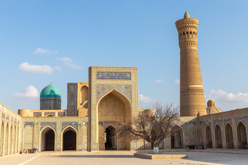 Kalyan mosque, POI Kalyan architectural complex, Bukhara city, Uzbekistan.