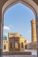 Kalyan mosque, POI Kalyan architectural complex, Bukhara city, Uzbekistan.