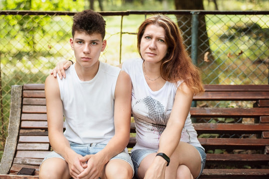 Momlitil Sun Xxx - Serious Mother And Teenage Son Images â€“ Browse 515 Stock Photos, Vectors,  and Video | Adobe Stock
