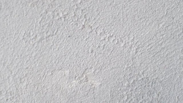 White concrete wall texture background, cement wall, plaster texture, for designers. 4k video motion 3840x2160