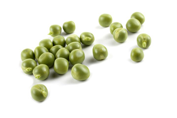 Pea isolated on white background