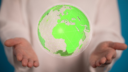 Holding Business World connection digital.