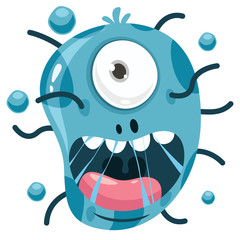 Health Care Concept With Cartoon Character