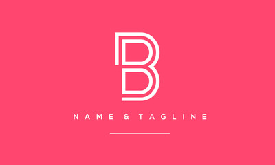 b symbol, b symbool, b logo, web, concept, idea, trendy, monogram, graphic, marketing, label, elements, letter, corporate, business, vector, company, logo, sign, icon, template, background, letter b, 