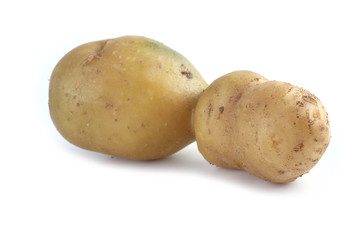 Funny ugly potato