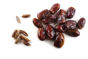 Date fruits and seeds