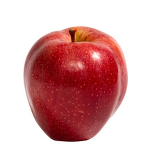 Red apple isolated on a white background