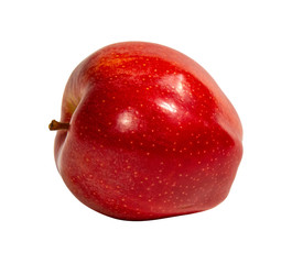 Red apple isolated on a white background
