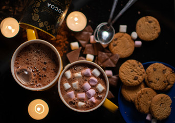 Chocolate heaven overhead