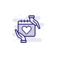 Permanent Insurance icon Filled Outline Vector Illustration.