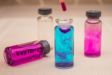 make virus vaccine in laboratory 