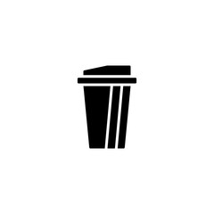 Vector illustration, paper cup coffee icon design