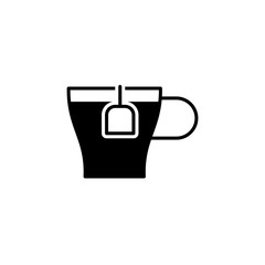 Vector illustration, cup of tea icon design