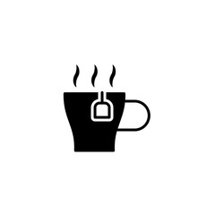 Vector illustration, cup of tea icon design