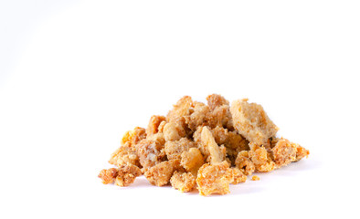 Homemade greaves pork tasty delish