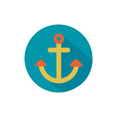 anchor marine accessory block icon