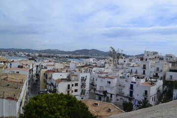 Fototapeta na wymiar Ibiza | Spanien | Aussicht | Panoramaaussicht | Urlaub.| Ferien | Landschaft | 